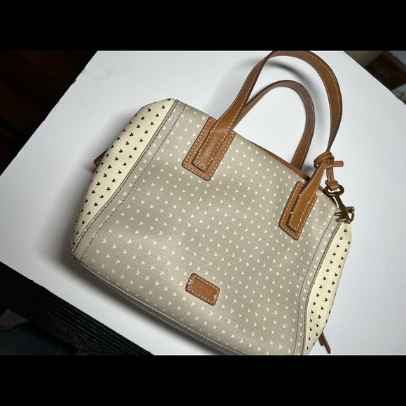 Fossil Rachel Satchel Genuine - Picture 3 of 12